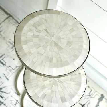 Mother of Pearl Nesting Tables 
