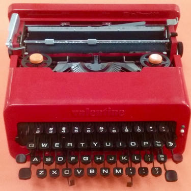 Amazing Valentine  by Olivetti Portable Typewriter 