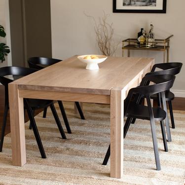 CUSTOM QUOTE- Solid Wood Parsons Dining/Kitchen Table (Maple, Walnut, Oak), Modern Furniture, Made to Order (Do NOT buy this!) 