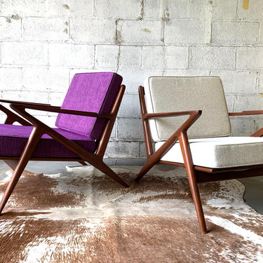 Mid Century Modern styled &amp;quot;Z&amp;quot; LOUNGE CHAIR 