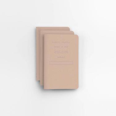 Pocket Notebook Trio - Peach