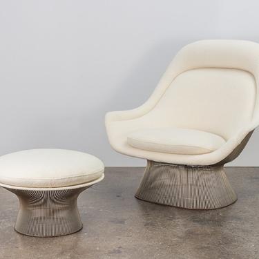 Warren Platner Lounge Chair and Ottoman 