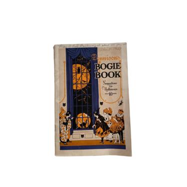 1920's Dennison's Bogie Book Suggestions for Halloween 