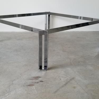 Large Florence Knoll Heavy Steel Coffee Table Table Base 