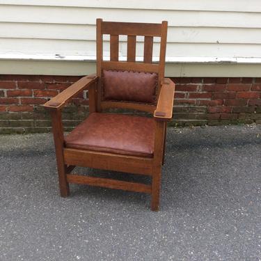 Stickley brothers quaint  arm chair 790 1/2 