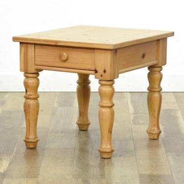 Broyhill Pine End Table