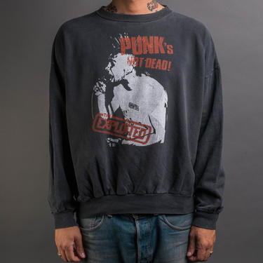 Vintage 80’s The Exploited Punk’s Not Dead Sweatshirt 