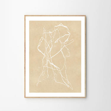 Rebecca Hein ‘One Line no. 03” art print - 30x40 cm
