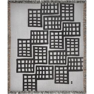 Mapped No. 2 Woven Blanket