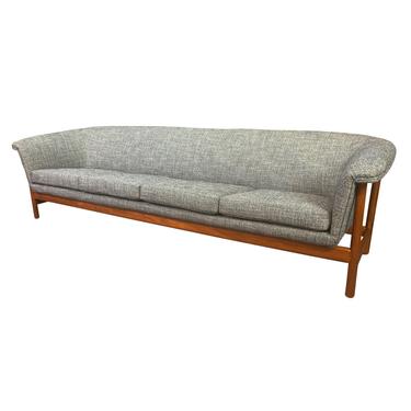 Vintage Scandinavian Mid Century Modern Teak Sofa by Westnofa 