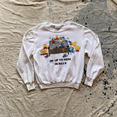 Vintage 1987 B.J. Frog Duck Sweatshirt 