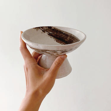 SAMPLE SALE // Ceramic Pedestal Bowl 