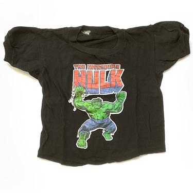 80’s KIDS Incredible Hulk Graphic T-Shirt Sz S 