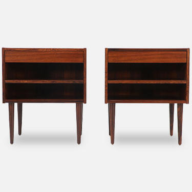 Carlo Jensen Rosewood Night Stands for Hundevad & Co.