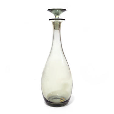 Holmgaard Smoked Glass Decanter
