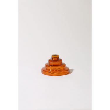 Yield - Glass Meso Incense Holder - Amber