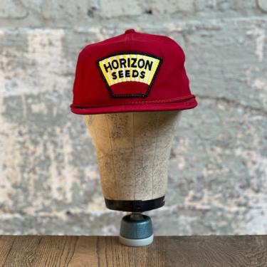 Vintage Horizon Seeds K-Products Strapback Farm Hat 