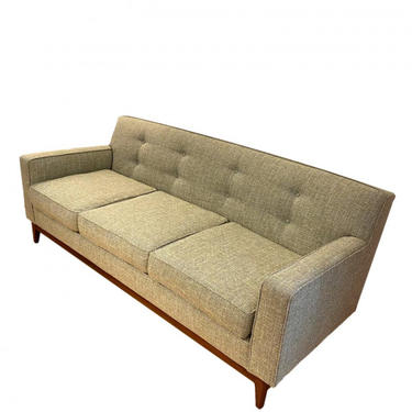 1960s Walnut Base Sofa