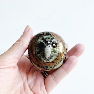 Jorge Wilmot Tiny Ceramic Owl 