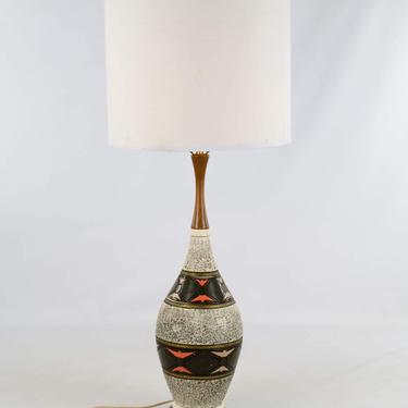 1960's Pieri Tullio Italian Mid-Century Modern Table Lamp 