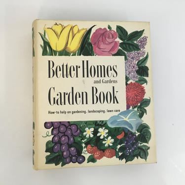 Vintage Better Homes and Gardens Garden Book Gardening Landscaping Lawn Care 1954 1950s Mad Men Style Retro Mid-Century MCM Home 