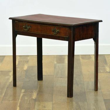 American Traditional Leather Top Writing Desk