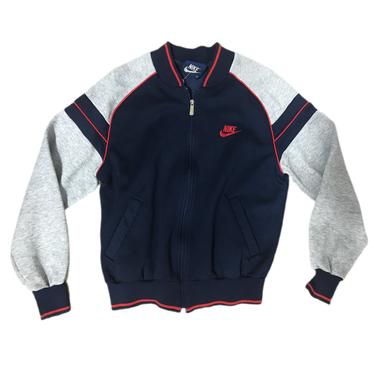 (M) Nike Navy/Grey Zipup Sweater 050321 LM