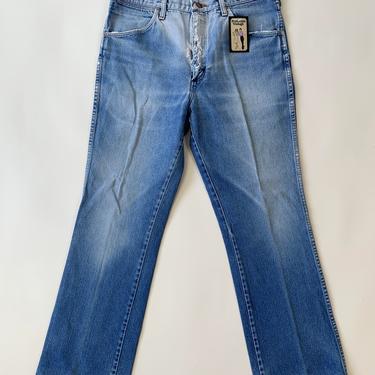 Ripped &amp; Bleached Light Wash Wranglers