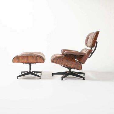 3rd Gen 1976 Eames Lounge Chair and Ottoman 