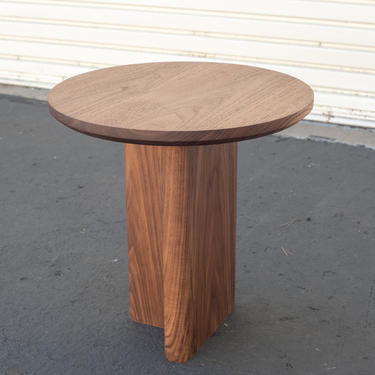 Custom Order - Prudence - Hartford Solid Walnut End Table | Mid-Century Modern Coffee End Table 