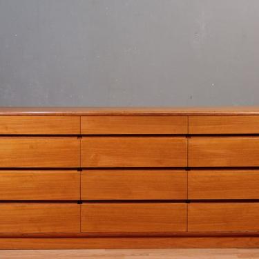 Nordisk Danish Modern Teak 12-Drawer Dresser