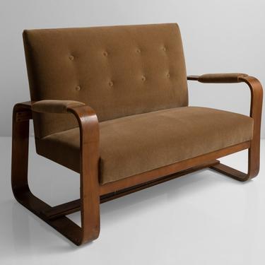 Bentwood Settee by Giuseppe Pagano