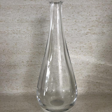 Vintage Orrefors Studio Glass Bud Vase 