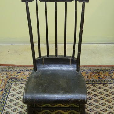 Painted Primitive Rocking Chair