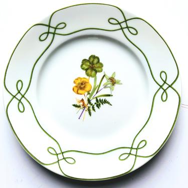 Limoges Bread Plates, &quot;Edelweiss&quot; Pattern, Set of 6