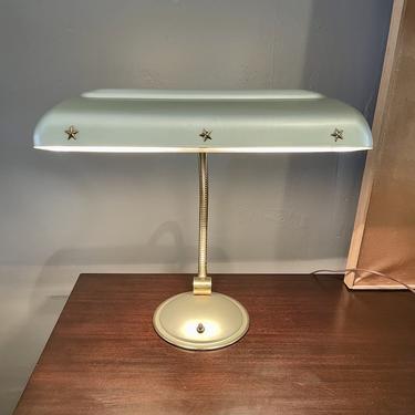 Vintage Atomic Gooseneck Desk Lamp by Cannon