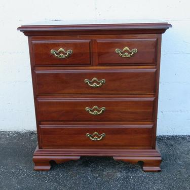 Thomasville Cherry Large Nightstand Side End Bedside Table Small Dresser 2509