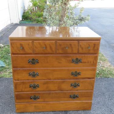 Ethan Allen Solid Maple Large Nightstand Small Chest 2074