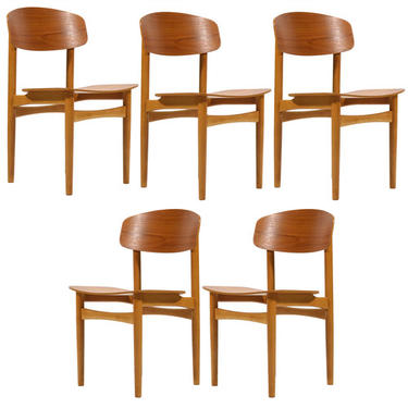 Børge Mogensen Set Model 122 Chairs by Søborg