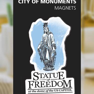 Statue of Freedom - Magnet - City of Monuments