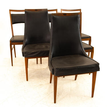 Kipp Stewart for Calvin Mid Century Dining Chairs - Set of 6 - mcm 