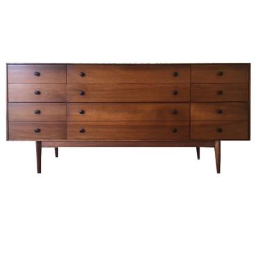 #519: 9 Drawer Mid Century Dresser