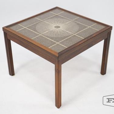 Danish Rosewood Tile Top Coffee/End Table