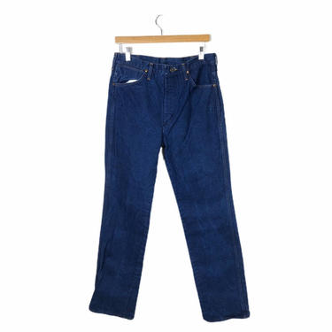 Vintage Wrangler Darkwash 80's Western Jeans, Size 32/34 