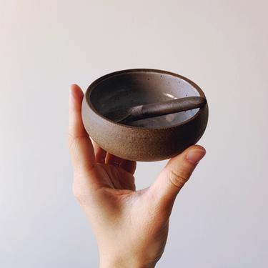 SECONDS SALE // Coco Bowl // Handmade Ceramic Beauty Kit // face mask bowl with mixing applicator tool 