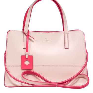 Kate Spade - Light Pink Leather Structured Crossbody