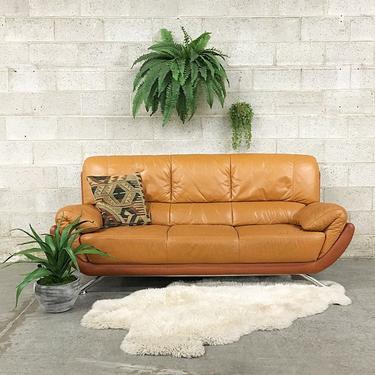 LOCAL PICKUP ONLY-----------Vintage Leather Sofa 