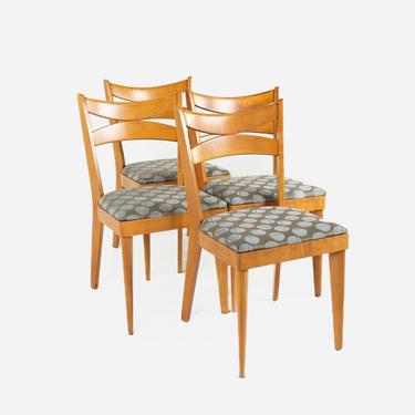 Heywood Wakefield Mid Century Bowtie Dining Chairs - Set of 4 - mcm 