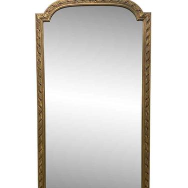 Louis XVI Style Gilted Wood Mirror