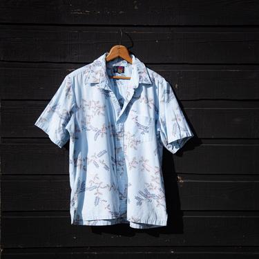 The ono shirt by liberty house Vintage Coffee Bean Hawaiian Shirt | Large Cotton Reverse Print Aloha Shirt 